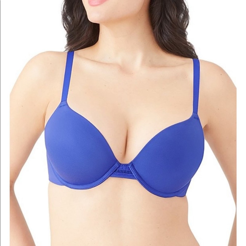 NEW Wacoal Push Up Bra Royal Blue Size 36D